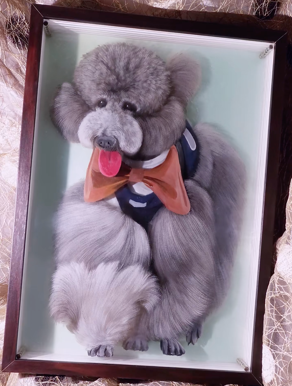Hand-Painted Lifelike 3D Pet Portrait