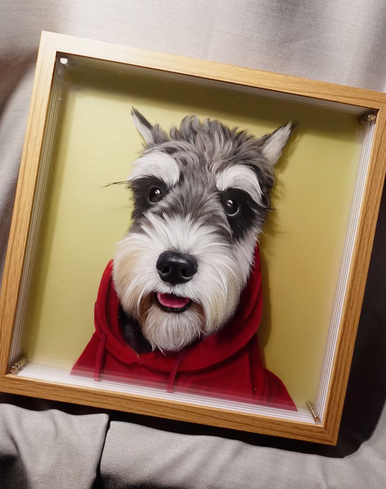 Hand-Painted Lifelike 3D Pet Portrait